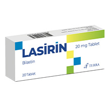 LASİRİN 20MG Tablette