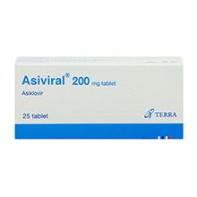 ASİVİRAL 200 MG 25 TABLETTEN