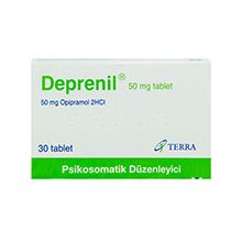 DEPRENİL 50 MG 30 TABLETTEN
