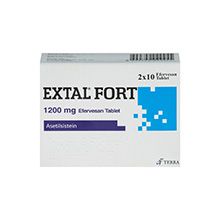 EXTAL FORT 1200 MG 20 BRAUSETABLETTEN 
