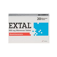 EXTAL 600 MG 20  BRAUSETABLETTEN 